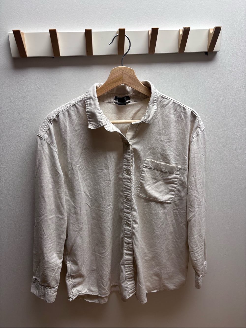 (3 for $30) Boyfriend Fit Button-Down Shirt
